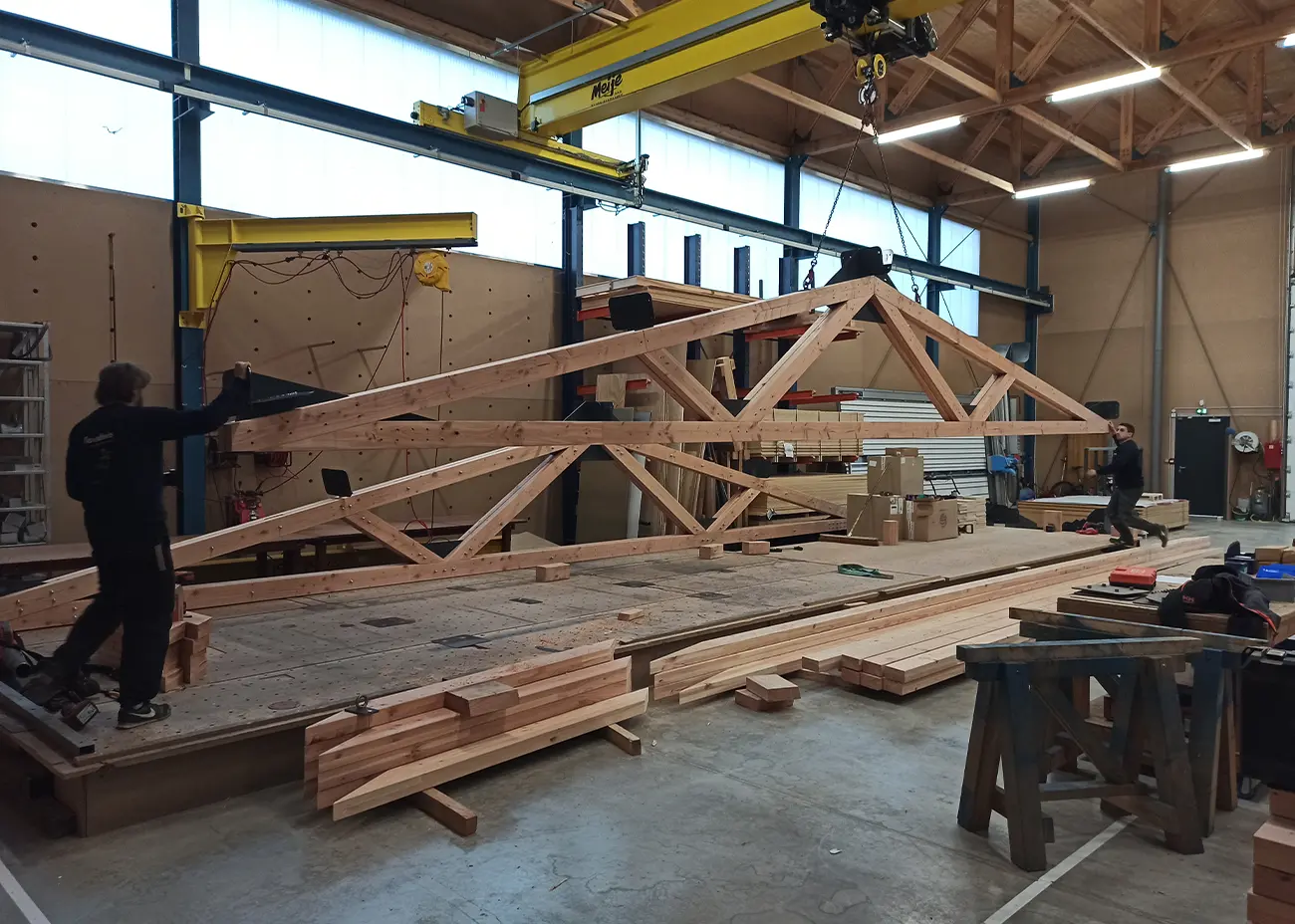 Construction en bois de Soula Atelier